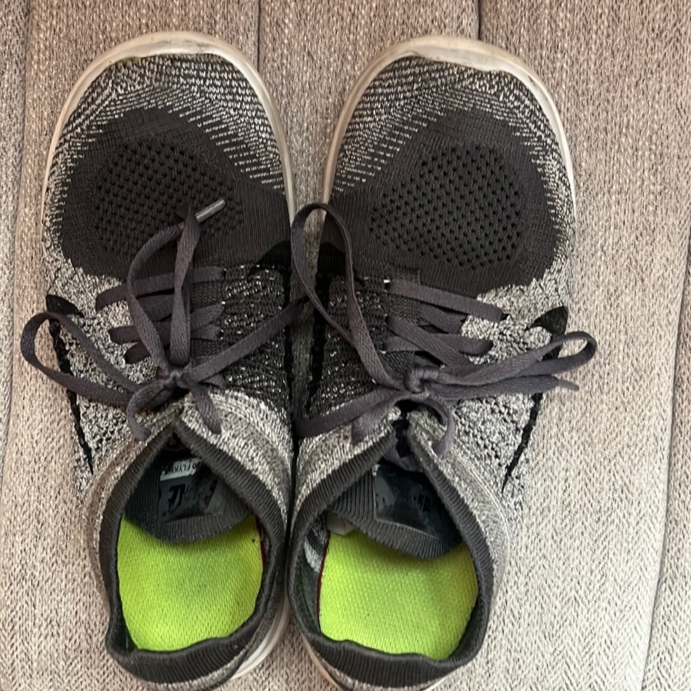 Nike knit running shoes
